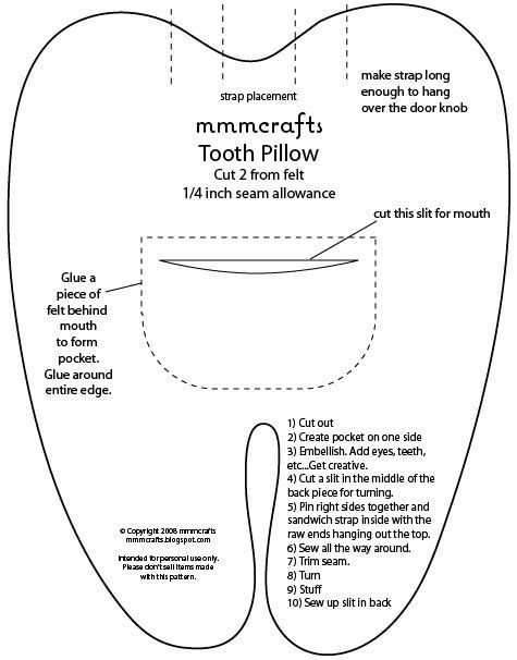mmmcrafts: tooth officer