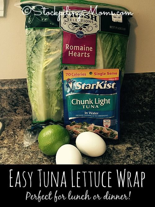 Need a clean eating, healthy Lent recipe, then this is the one – Easy Tuna Lettuce Wrap is perfect for lunch or dinner!