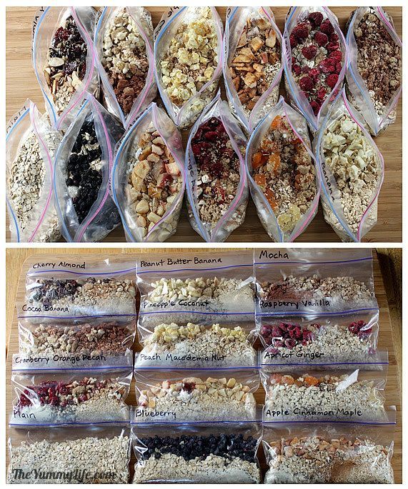 ~new~ Healthy Instant Oatmeal Packets—for quick hot or refrigerator oatmeal. 12 easy, make-ahead recipes for grab-and-go home,