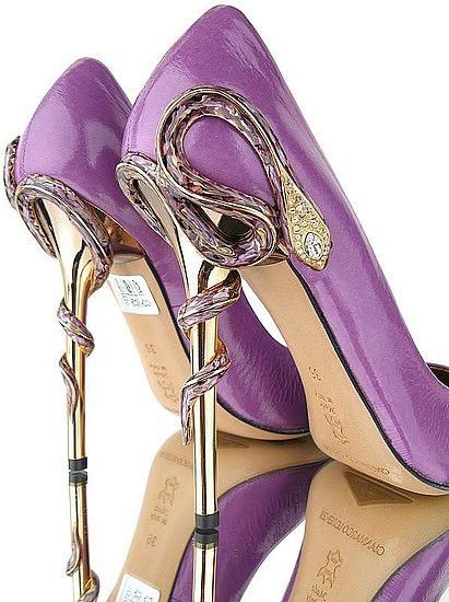 Purple Serpent Stilettos – Imgend (high heel – pump – shoe fetish)