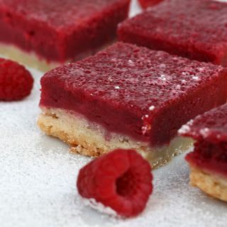 Raspberry/Lemon bars. Will would love these!  IMPROV kitchen: tastes of summer