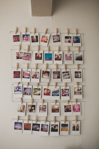 Something like this would be really cute to have in the girls’ bedroom for them to hang pics on! :)