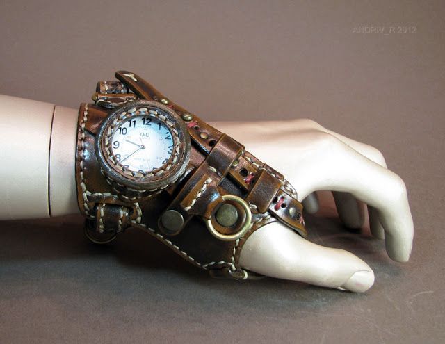 steampunk glove/watch