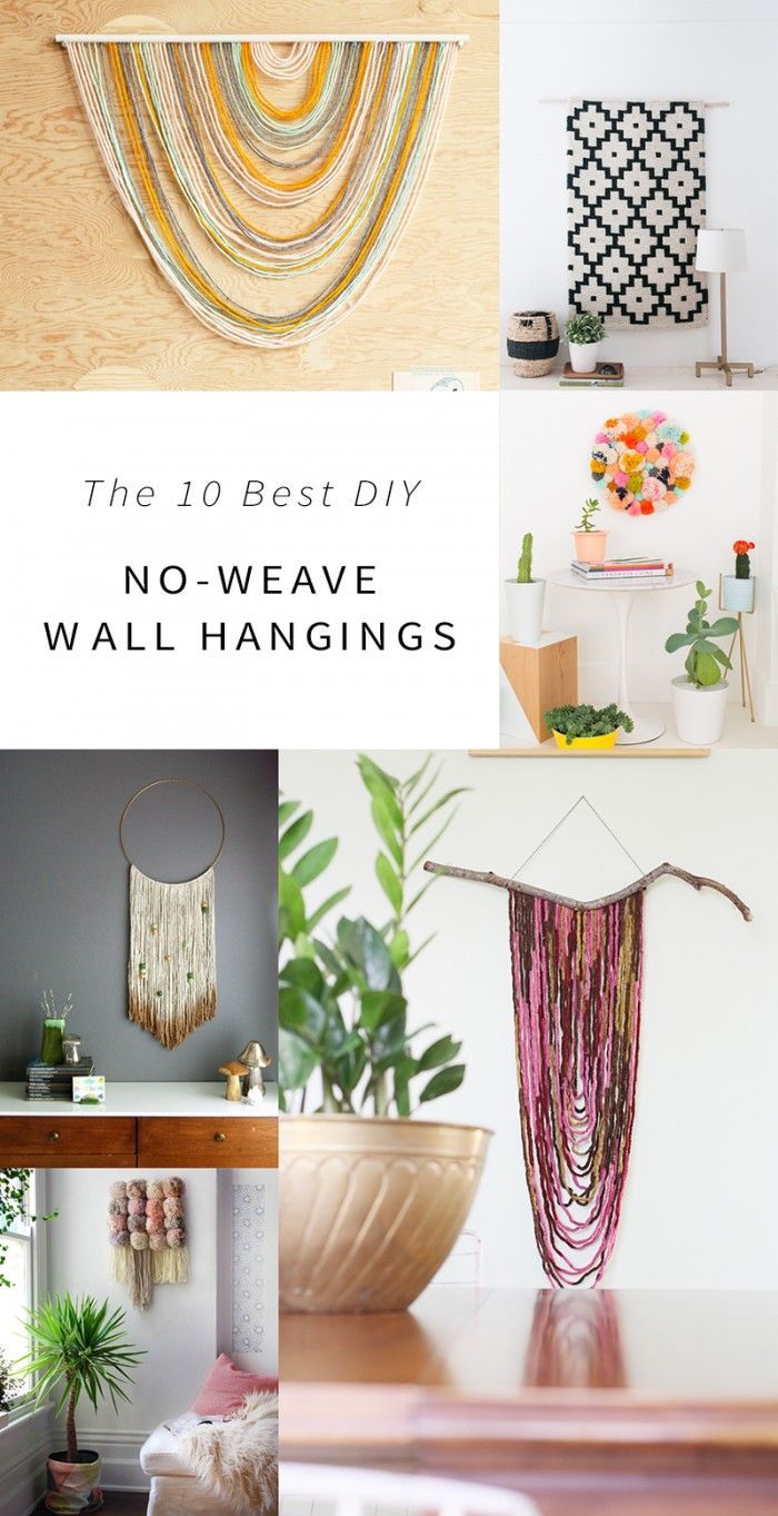 The 10 Easiest DIY Wall Hangings – Hither and Thither