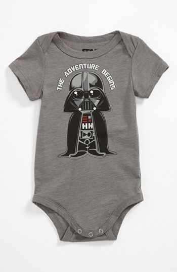THE ADVENTURE BEGINS!!! Cute Baby Boy Gift!! Mighty Fine ‘Vader Adventure’ Bodysuit (Baby) available at #Nordstrom
