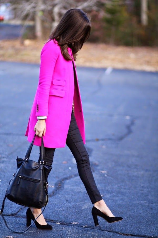 The Closet Confessional: Outfit Post: Hot Pink #jcrew