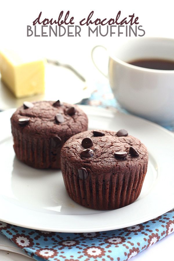 These are the best low carb chocolate muffins and are so easy to make. Just whip them up in your blender and pour into the muffin