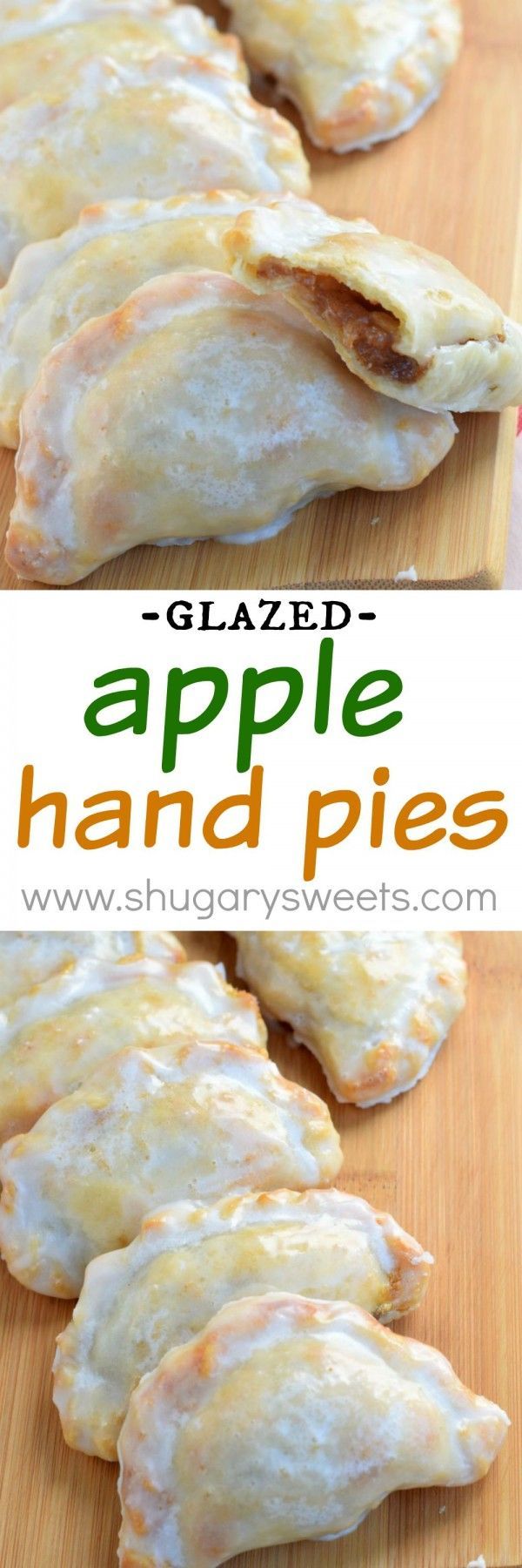 These Glazed Apple Hand Pies are the perfect fall treat. And in only 30 minutes, you’ll have one of these delicious baked treats