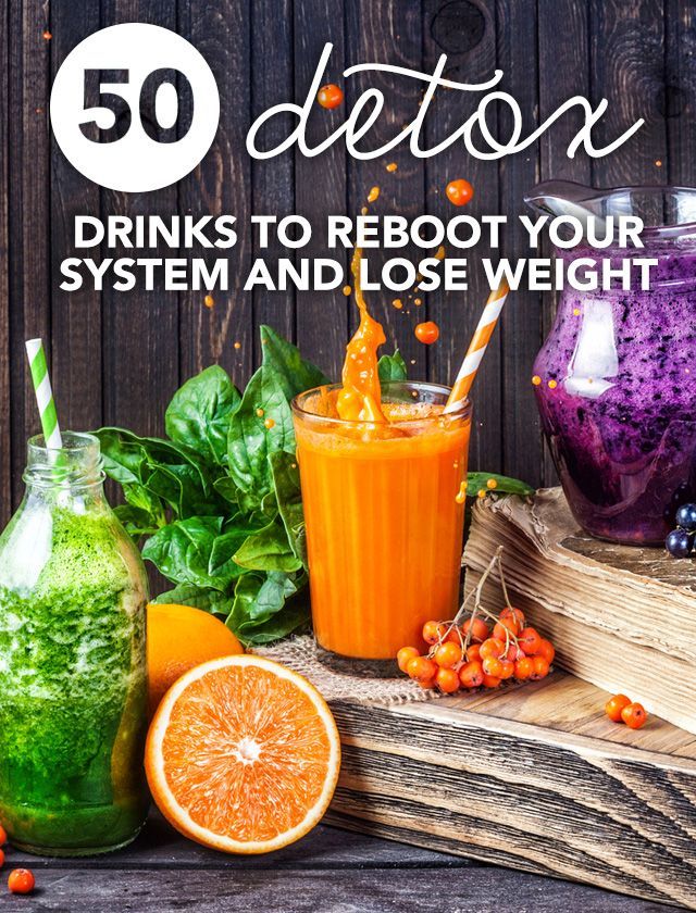 This is an awesome list of detox drinks! Perfect for a quick 24 hour reboot, 7 day cleanse or complete weight loss plan.