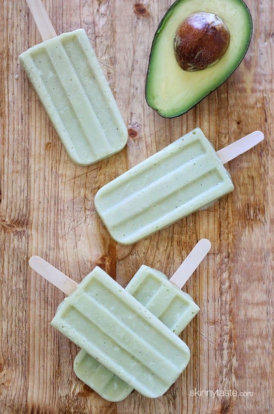 UOGoals: Change up your sweets. Avocado Coconut Popsicles