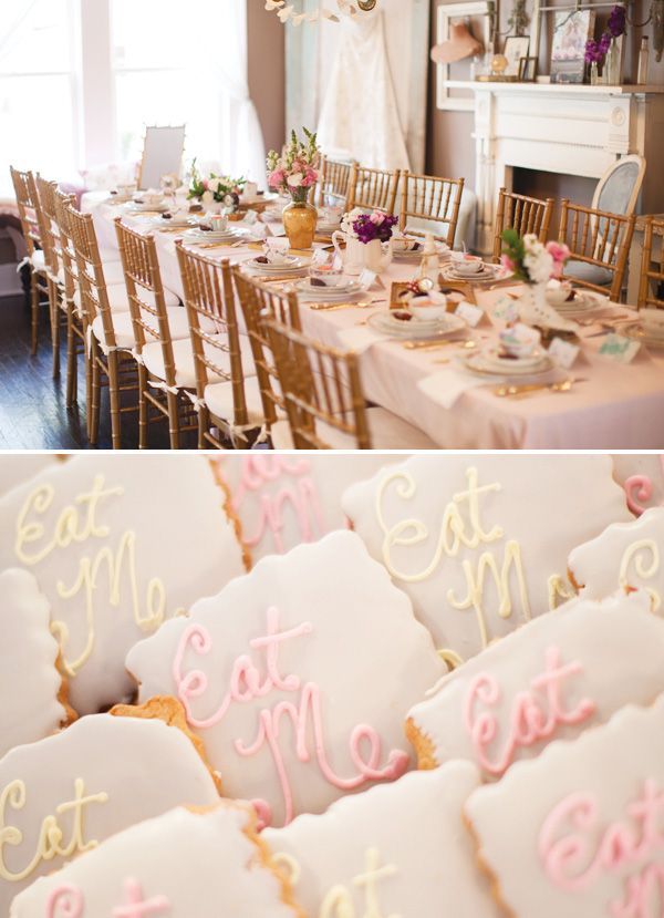 Vintage Chic Mad Hatter Bridal Shower // Hostess with the Mostess®