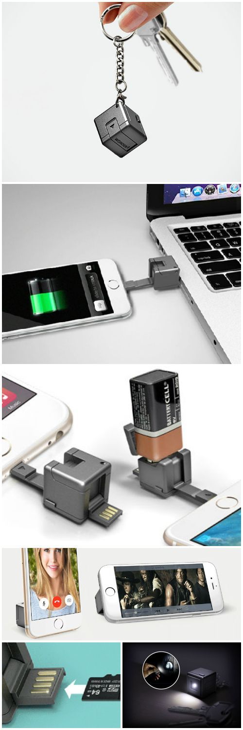 WonderCube – The 1 cubic inch wonder device that packs all your smartphone accesories into one compact gadget that fits on your
