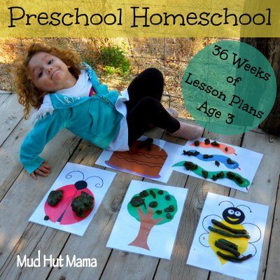 36 week Preschool Curriculum-  Not necessarily to homeschool but good activities to keep a little mind (and body) busy