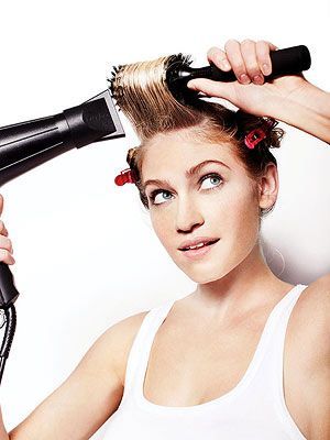 4 steps to a 7-minute blowout at home.
