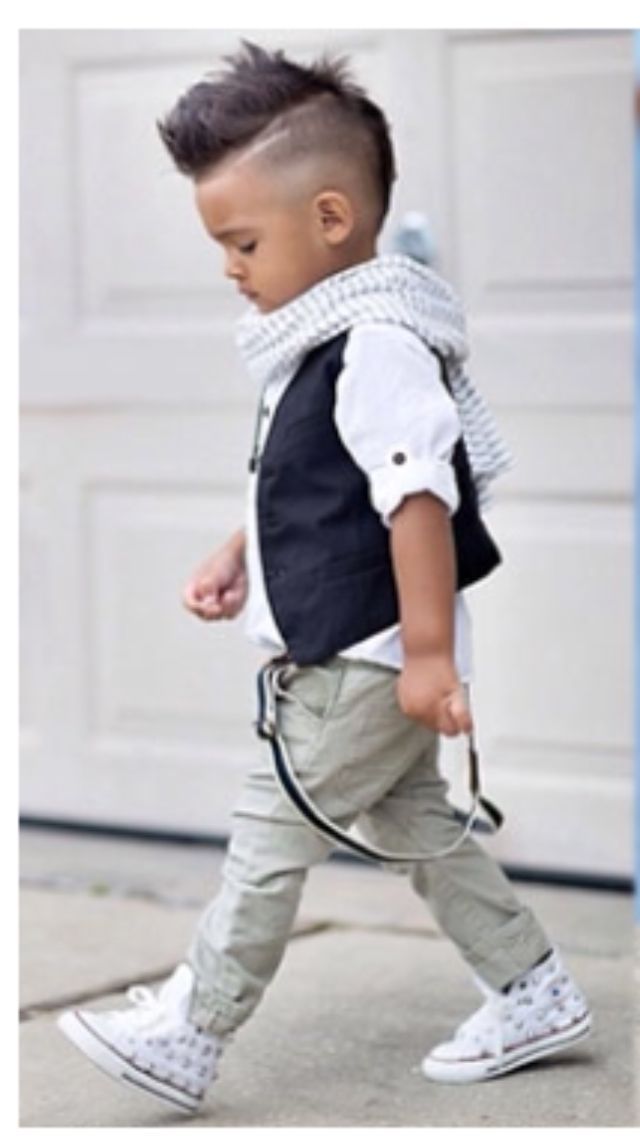 Adorable little people fashion | Boys! No way + haircut and everything!  #PrettyPerfectKids   Fashionista Kiddos // Pretty Perfect
