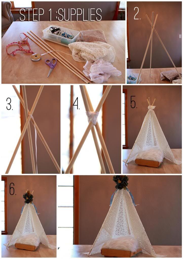 Adorable little tent prop, I think I’ll make this minus the flower and on a larger scale for say a camping/thanksgiving theme.