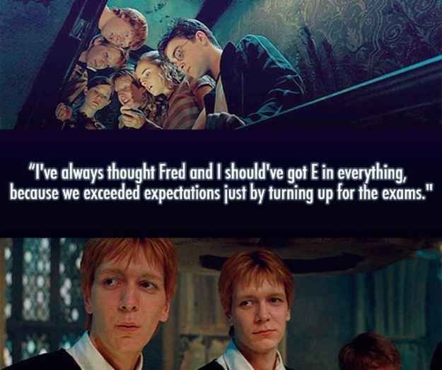 And they always had a positive outlook on their future. | 28 Reasons Fred And George Are The Best Characters In The Harry Potter