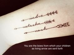 arrows for kids tattoo children are like arrows bible verse – Google Search