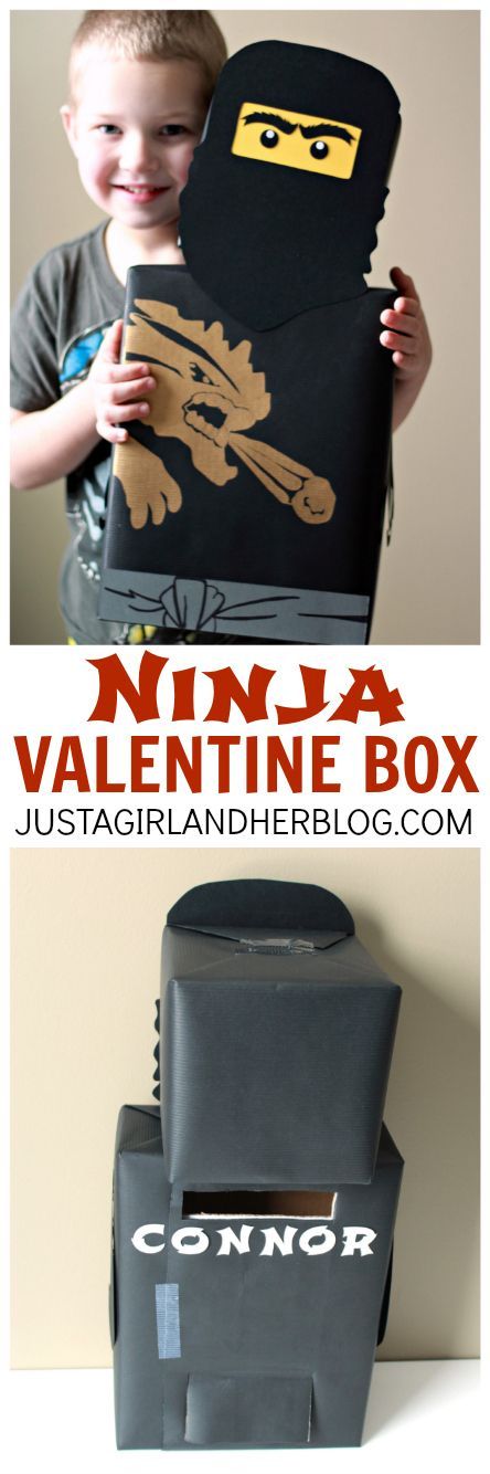 AWESOME Valentine Box idea for boys! | Just a Girl and Her Blog