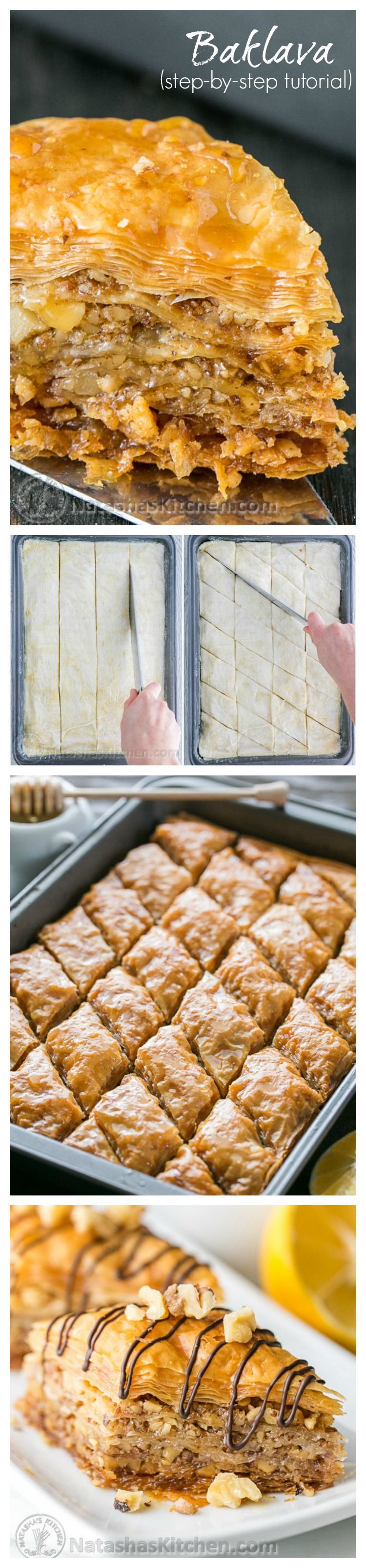 Baklava – This baklava is flaky, crisp, tender and I love that it’s not overly sweet. No store-bought baklava can touch this!