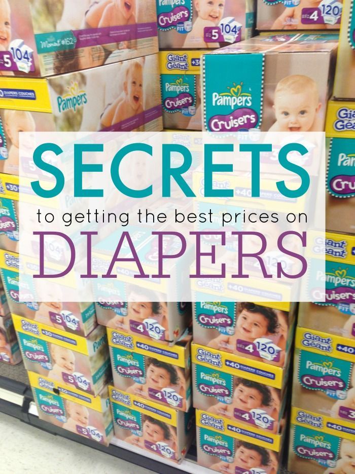 Best Price on Diapers and all of the Top Secrets for Getting the Best Diaper Deals possible!