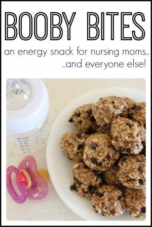 Booby Bites- an energy snack for new moms and everyone else