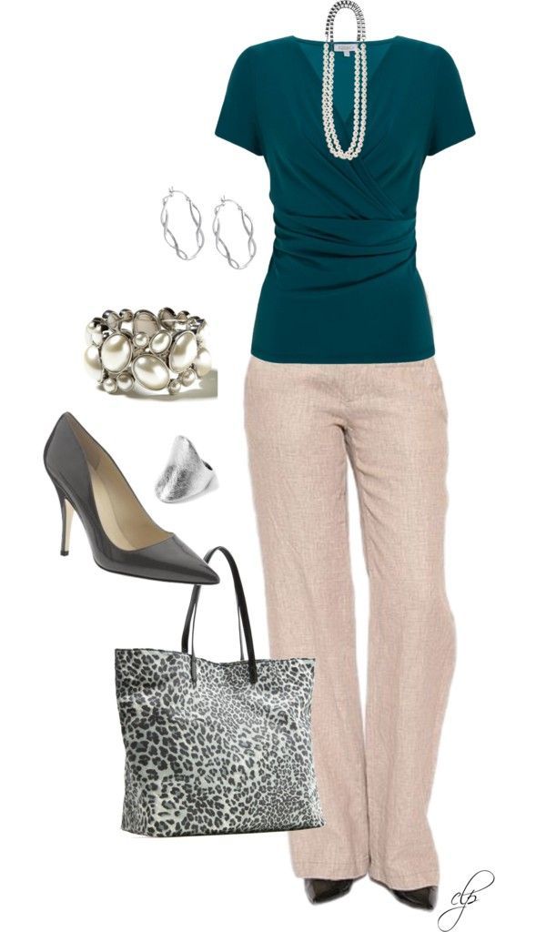 “Business Casual” by cristypeterson on Polyvore