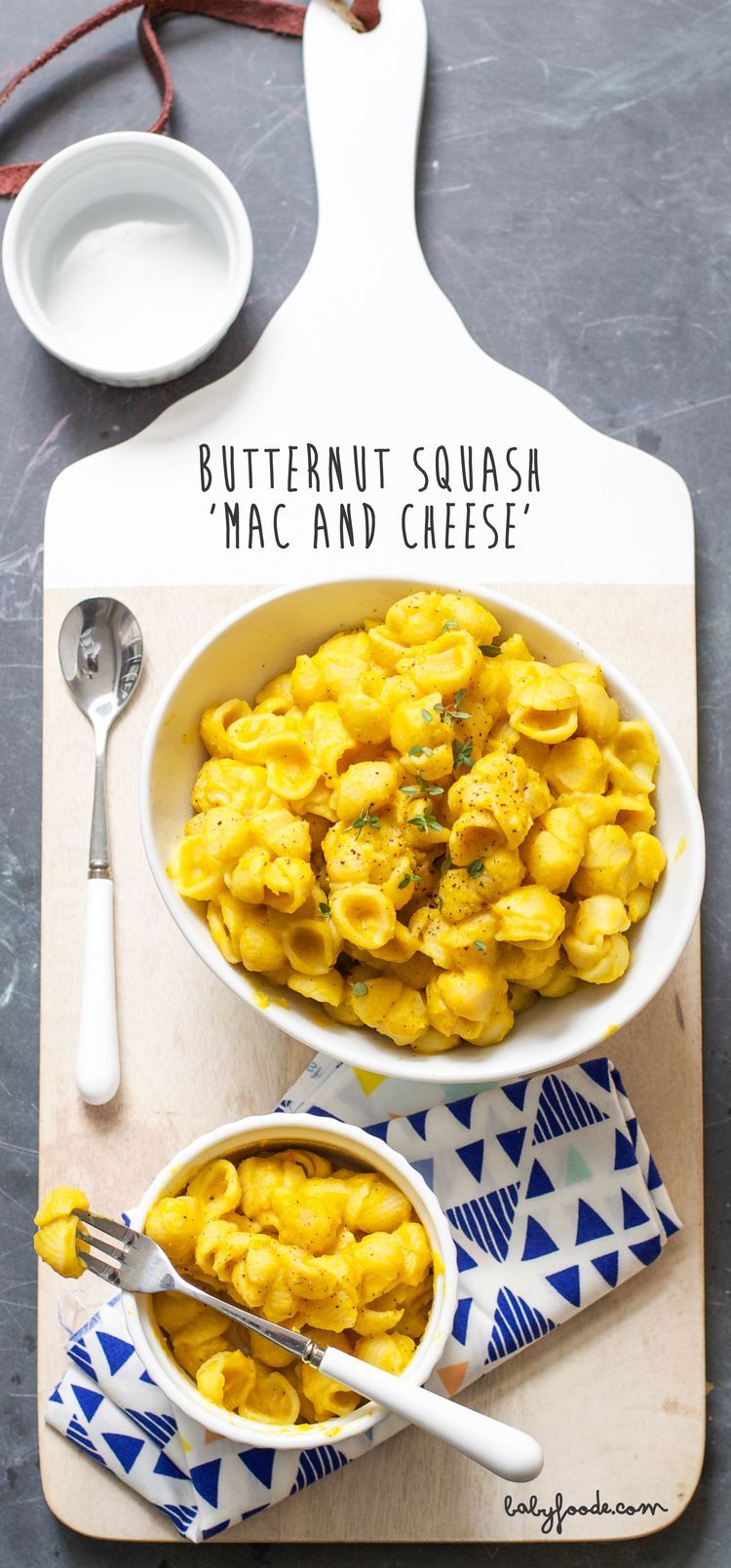 Butternut Squash ‘Mac and Cheese’ for Toddler | Baby FoodE ~ organic baby food recipes to inspire adventurous eating