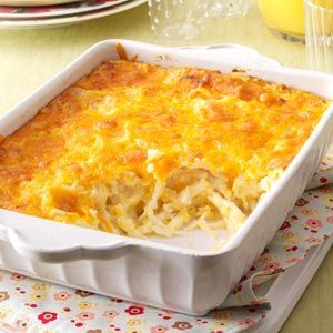 Cheesy Hash Brown Bake Recipe from Taste of Home