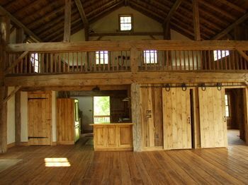 Cola’s Barn Home Conversion..My dream..Open floor plan with a loft. :)