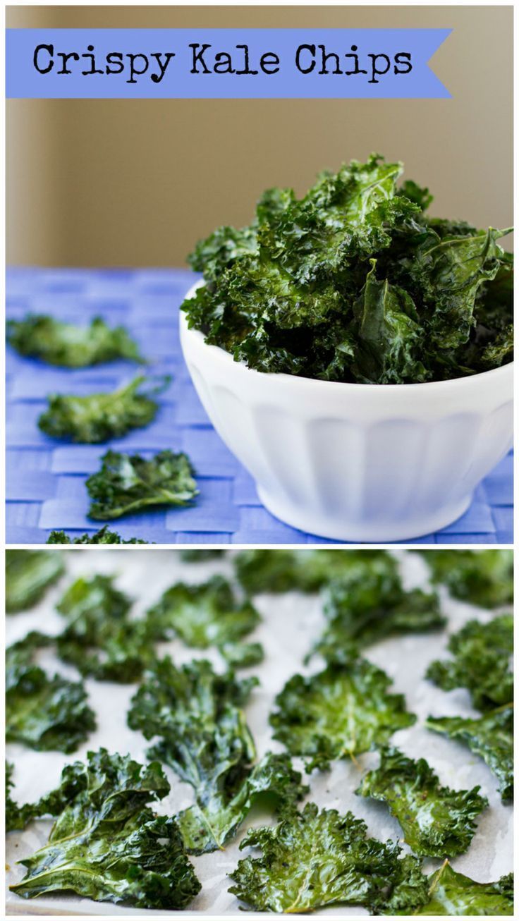 Crispy Kale Chips are a crave-worthy snack with plenty of salt and crunch, but hey, you’re eating vegetables too!