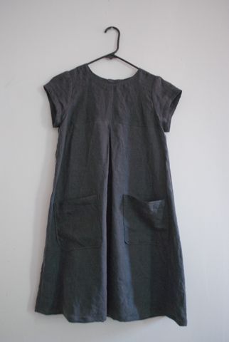 Download pattern from “Burda Style”  cute smock dress in linen
