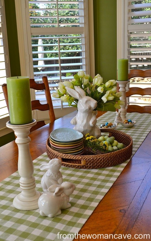 Easter Tablescape and Decor
