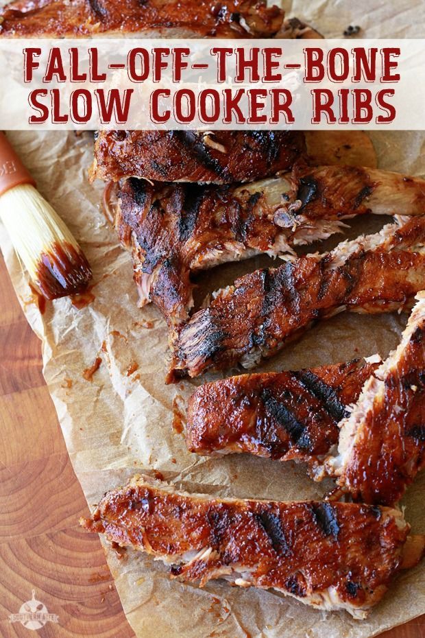 Fall-Off-The-Bone Tender Slow Cooker Ribs – Easy and delicious!