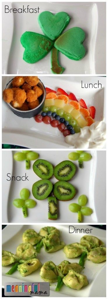 Fun with St. Patrick’s Food – A Day Filled with Rainbows and Shamrock Food for each Meal
