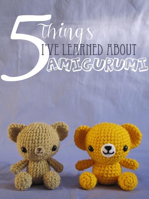 Good post on amigurumi crochet for beginners and beyond