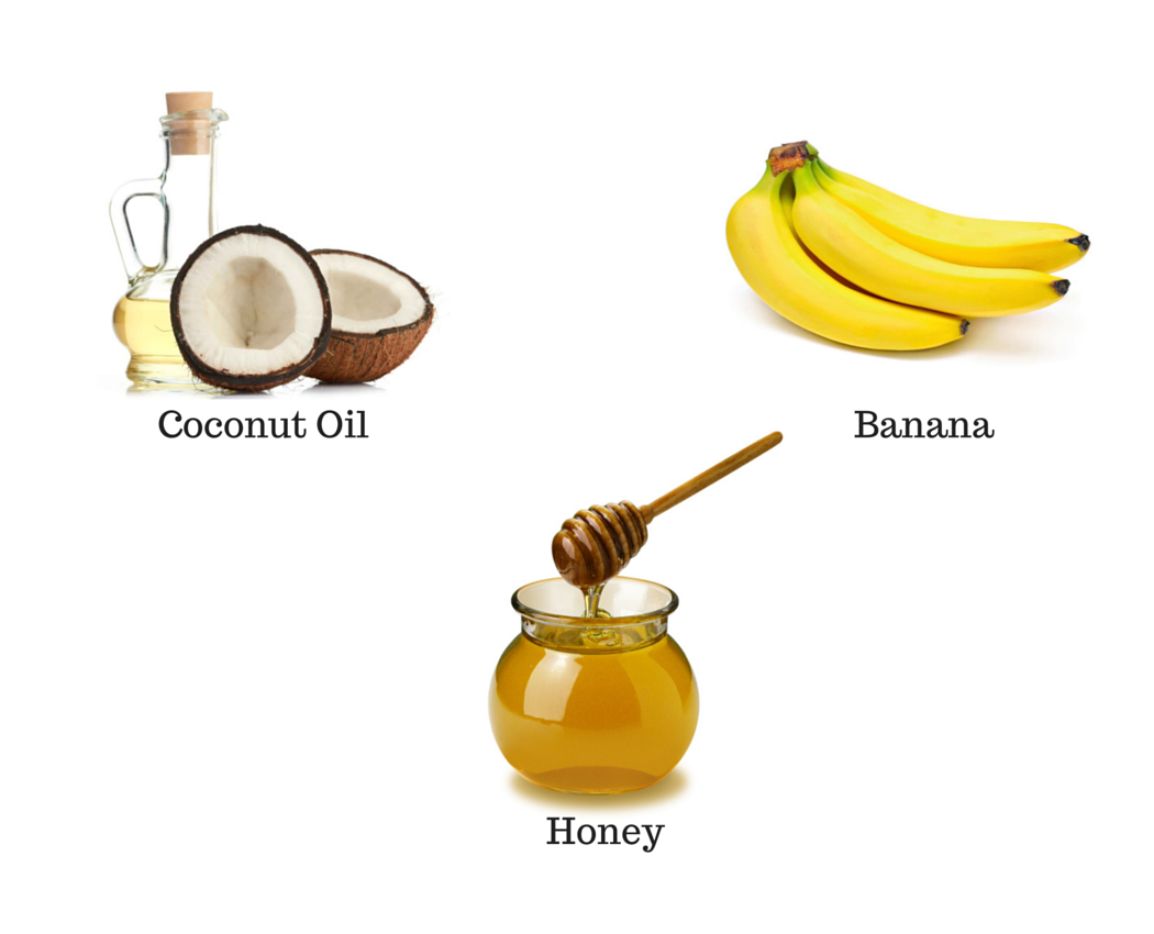 2. Mixture of Banana, Coconut Oil and Honey -   Home Remedies For Hair Growth