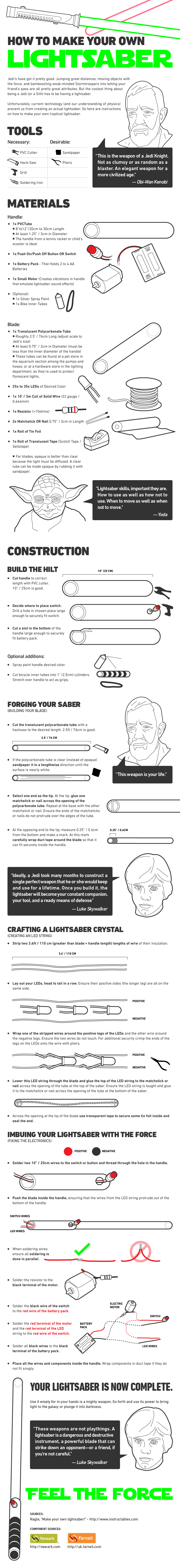 How To Make Your Own Light Saber