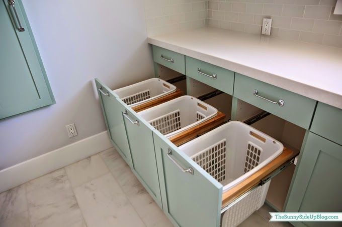 If I ever have a laundry room large enough… House of Turquoise: Sunny Side Up Laundry Room