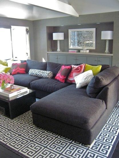 Love that sectional!