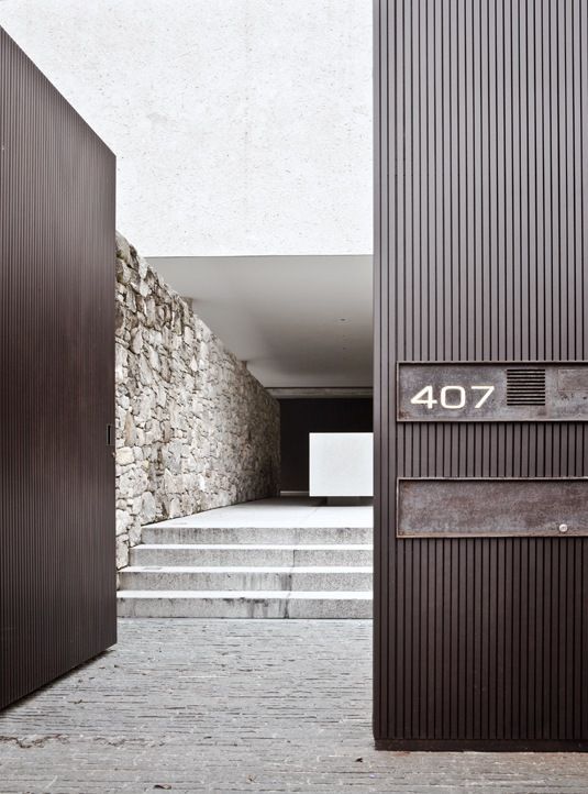 Marcio Kogan, Entrance, House 6 Photography By Jonas Bjerre-Poulsen