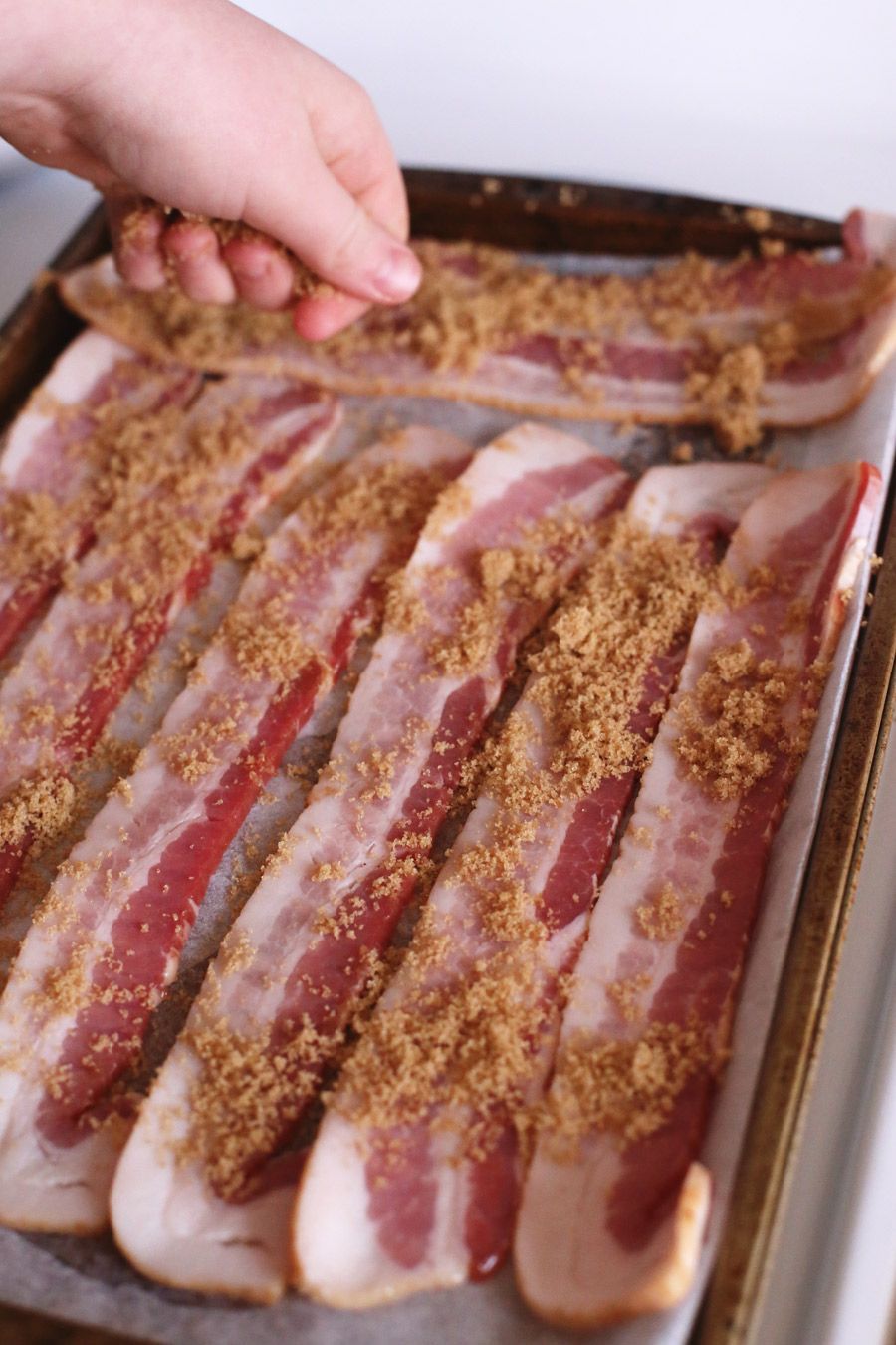 Million Dollar Bacon Recipe | Bacon with brown sugar, cayenne and red pepper flakes!