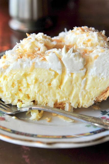 Old Fashioned Coconut Cream Pie ~ This is a tried-and-true, old-fashioned coconut cream pie. Took many years of searching and