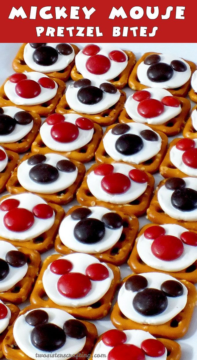 Our easy to make Mickey Mouse Pretzel Bites are yummy bites of sweet and salty goodness. Perfect for a Mickey Mouse Birthday Party