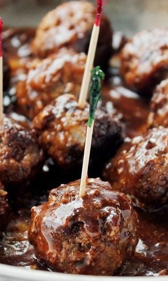Pineapple Barbecue Sauce Glazed Meatballs – Delicious, juicy, homemade Meatballs prepared with a sweet and tangy Pineapple