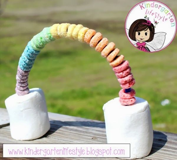 Rainbow on a Stick – quick and easy rainbow-themed snack! Kindergarten Lifestyle