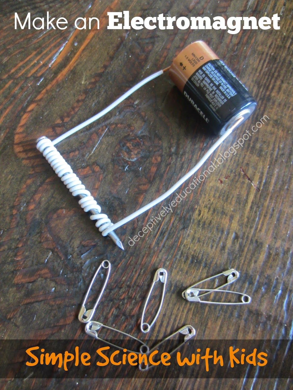 Relentlessly Fun, Deceptively Educational: How to Make an Electromagnet