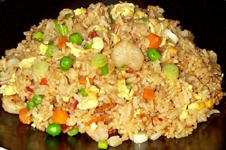 Rice Cooker Fried Rice- would be easy to make this healthy!