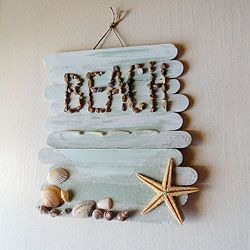 sea shells crafts ideas | Ideas for Last Minute Summer Projects