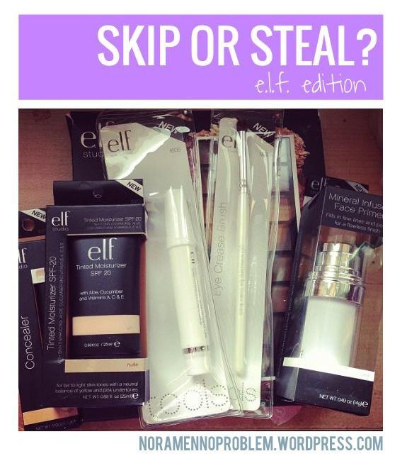 Skip or Steal? a guide to which e.l.f. makeup products are actually worth the bargain . SO GLAD SOMEONE DID THIS!